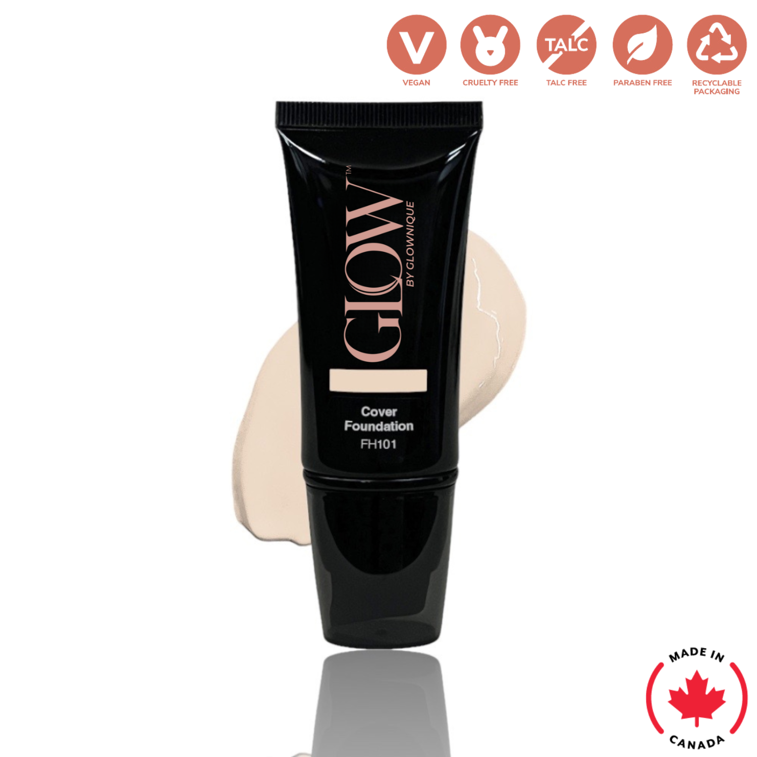 Full Cover Foundation - Cream (30ml) | GLOWNIQUE