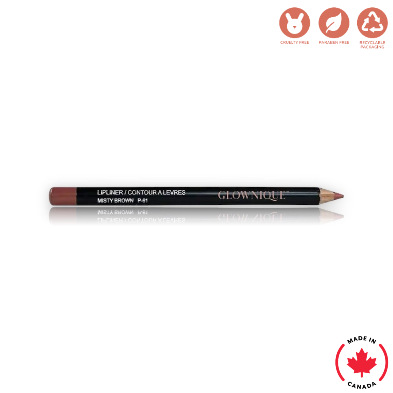 Lip Liner - Misty Brown (1.1g) | GLOWNIQUE
