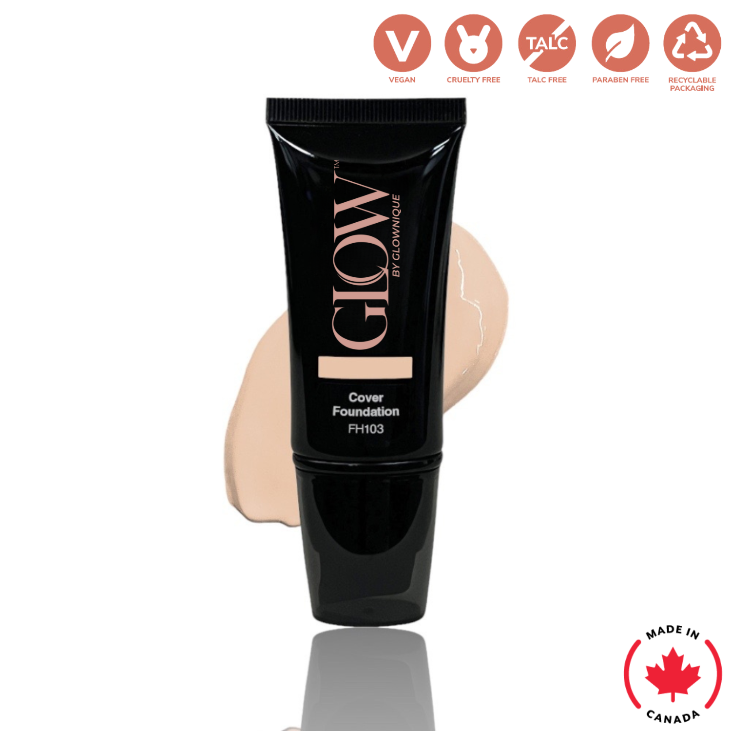 Full Cover Foundation - Tuscan (30ml) | GLOWNIQUE