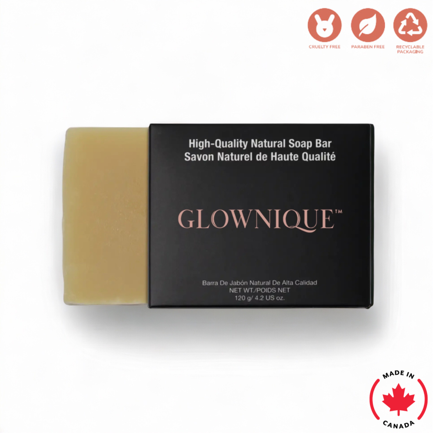 Natural Lavender & Rosemary Sleepy Soap (120g) | GLOWNIQUE