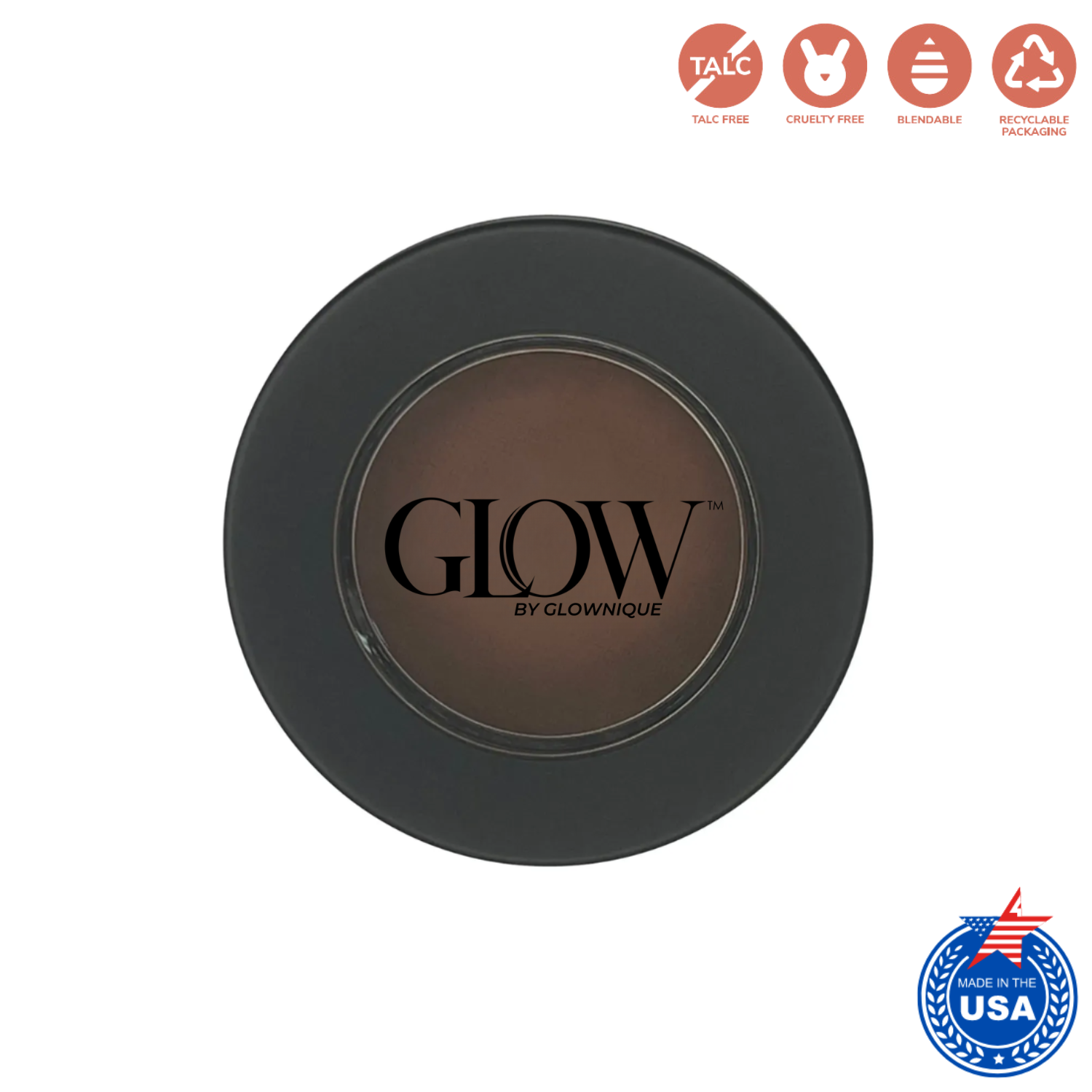 Single Pan Eyeshadow - Coconut (16g) | GLOWNIQUE