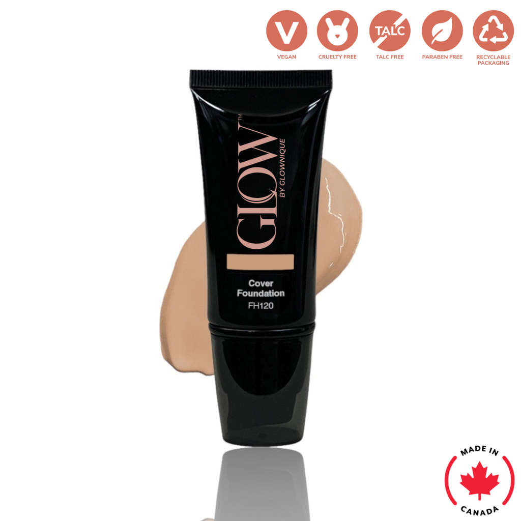 Full Cover Foundation - Seashell (30ml) | GLOWNIQUE