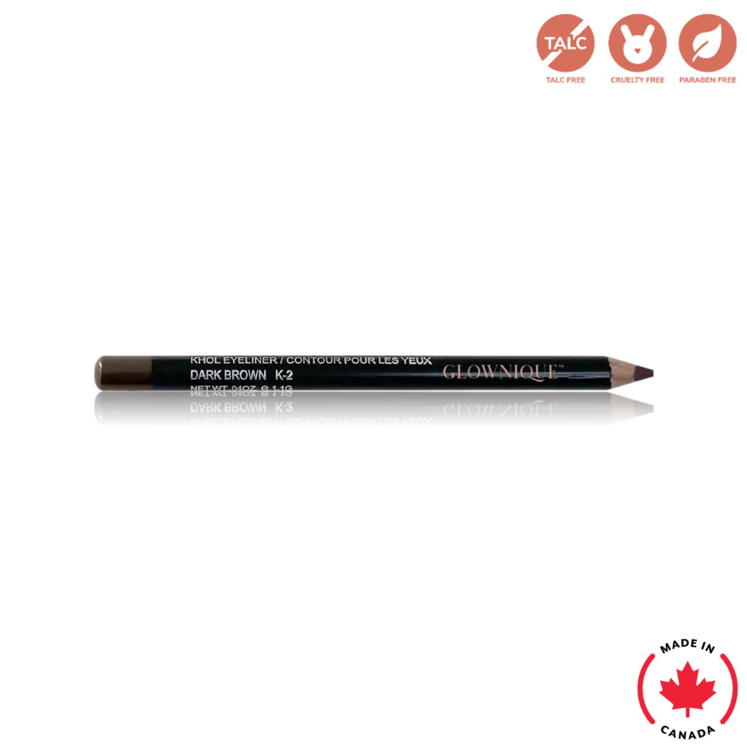 Khol Eyeliner - Dark Brown (1.1g) | GLOWNIQUE