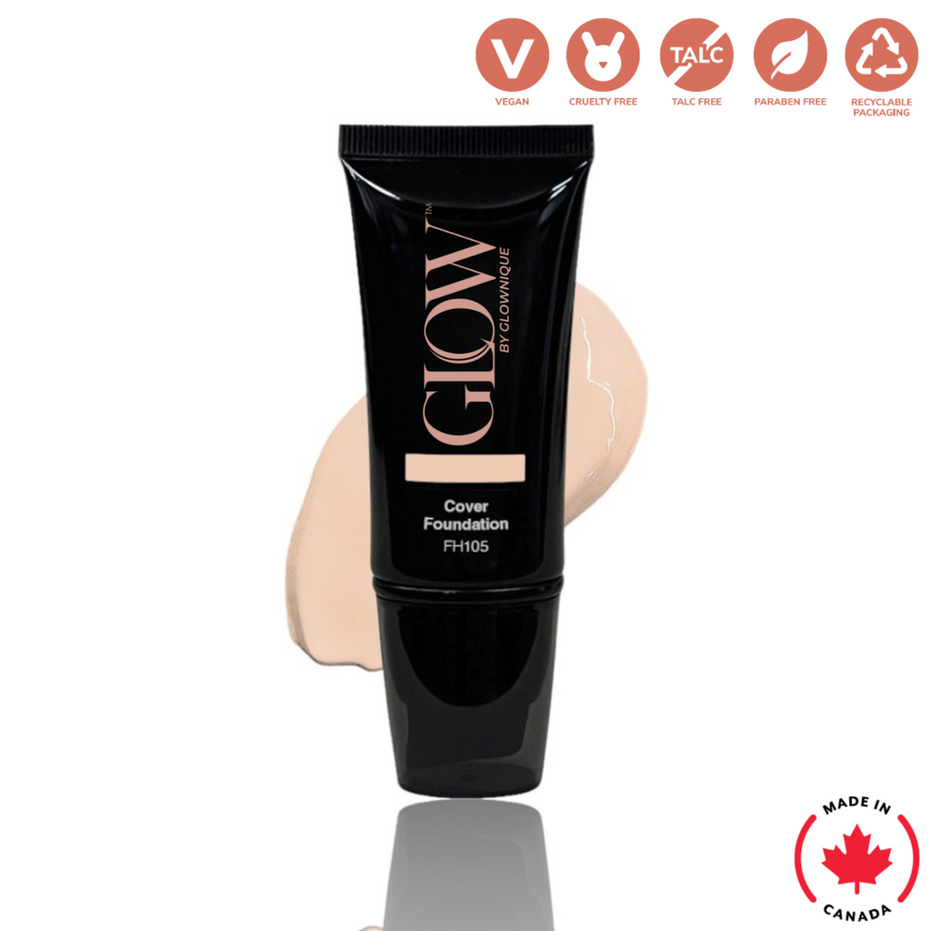 Full Cover Foundation - Pinky (30ml) | GLOWNIQUE