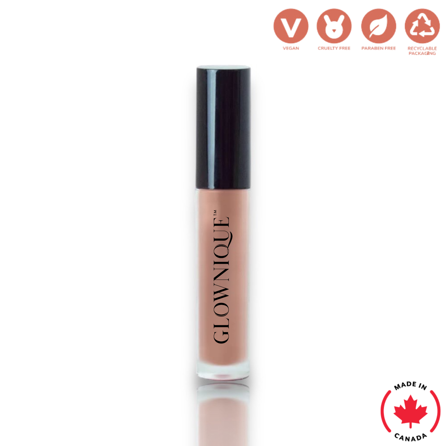 Lip Gloss - Nude (5 ml) | GLOWNIQUE