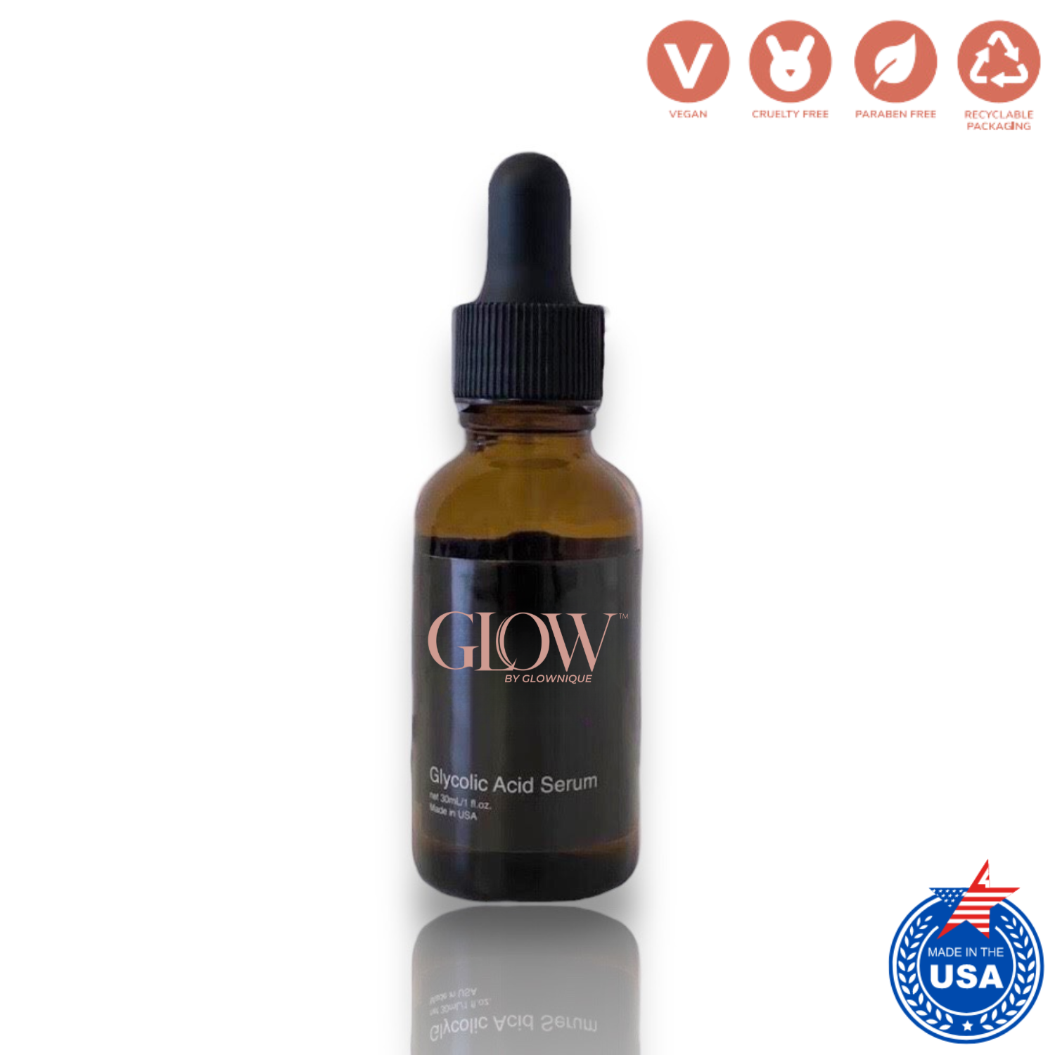 Glycolic Acid Serum (30ml) | GLOWNIQUE