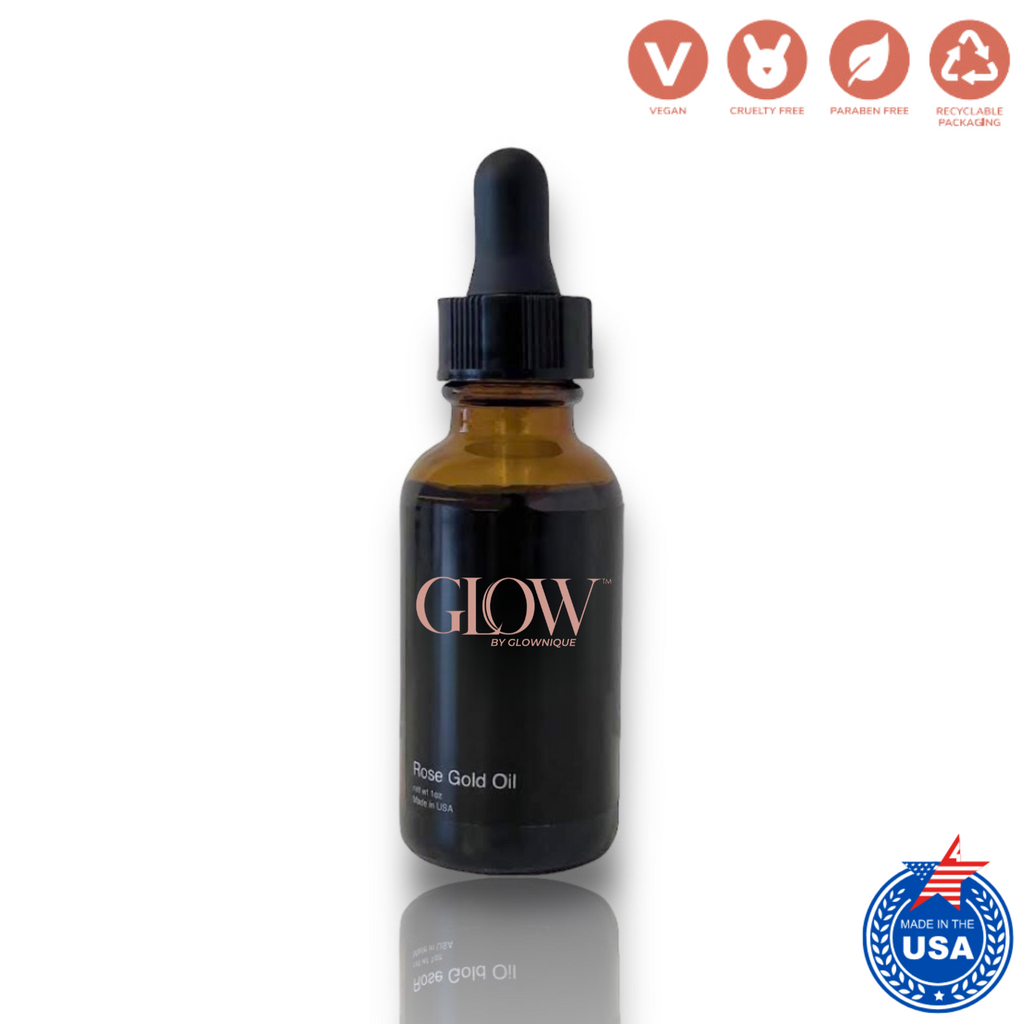 Anti-Aging Rose Gold Oil (30ml) | GLOWNIQUE