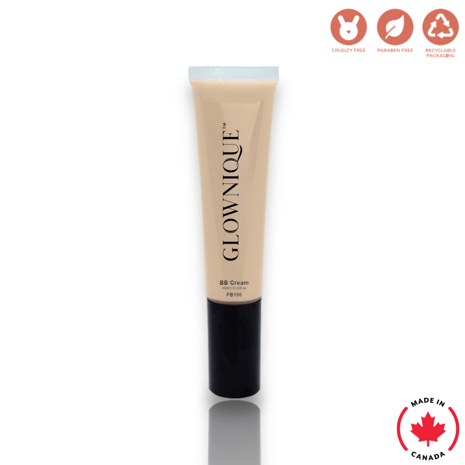BB Cream with SPF - Wheat (30ml) | GLOWNIQUE