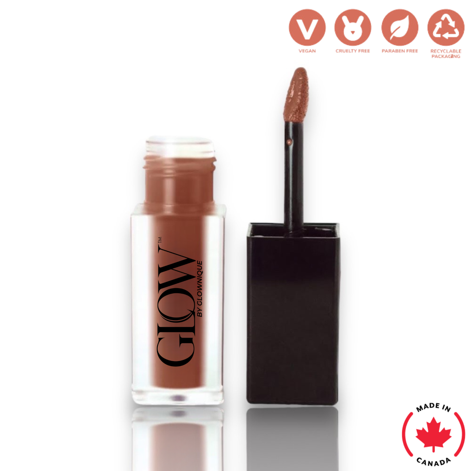 Matte Lip Stain - Cocoa Kiss (5ml) | GLOWNIQUE