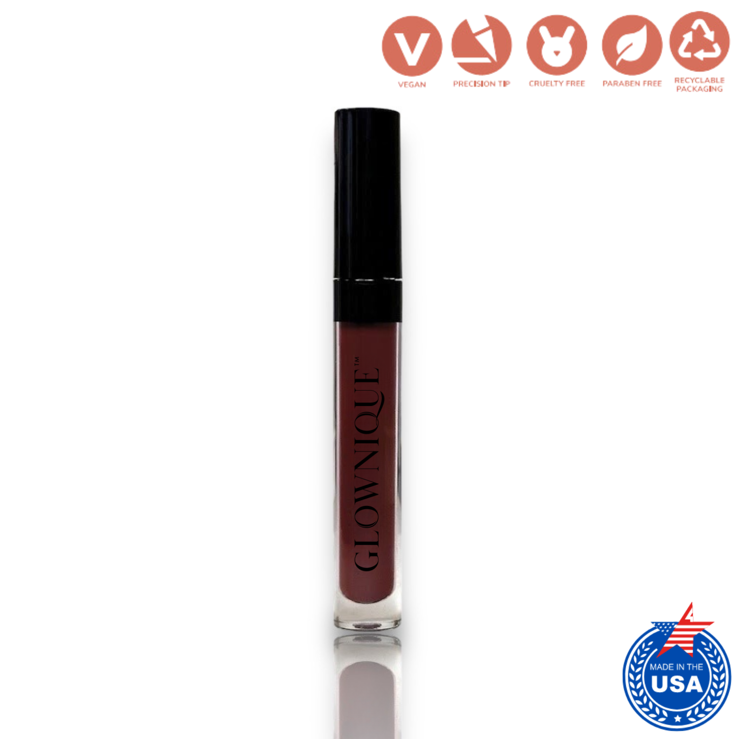 Liquid to Matte Lipstick - Vixen (3ml) | GLOWNIQUE