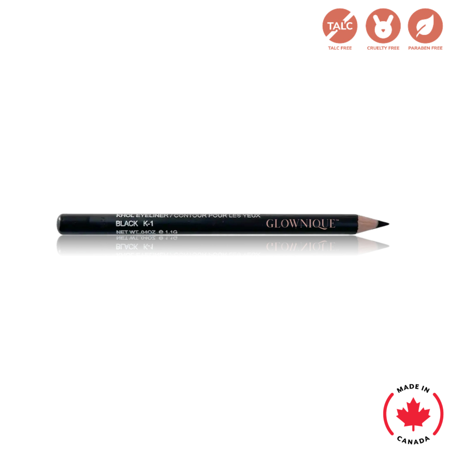 Khol Eyeliner - Black (1.1g) | GLOWNIQUE