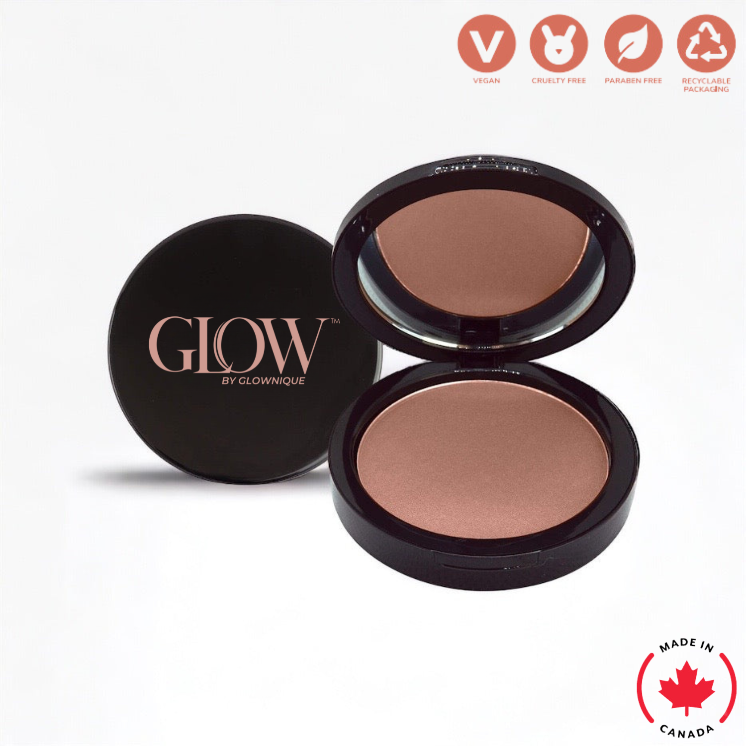 Dual Blend Powder Foundation - Ecru (11.5g) | GLOWNIQUE