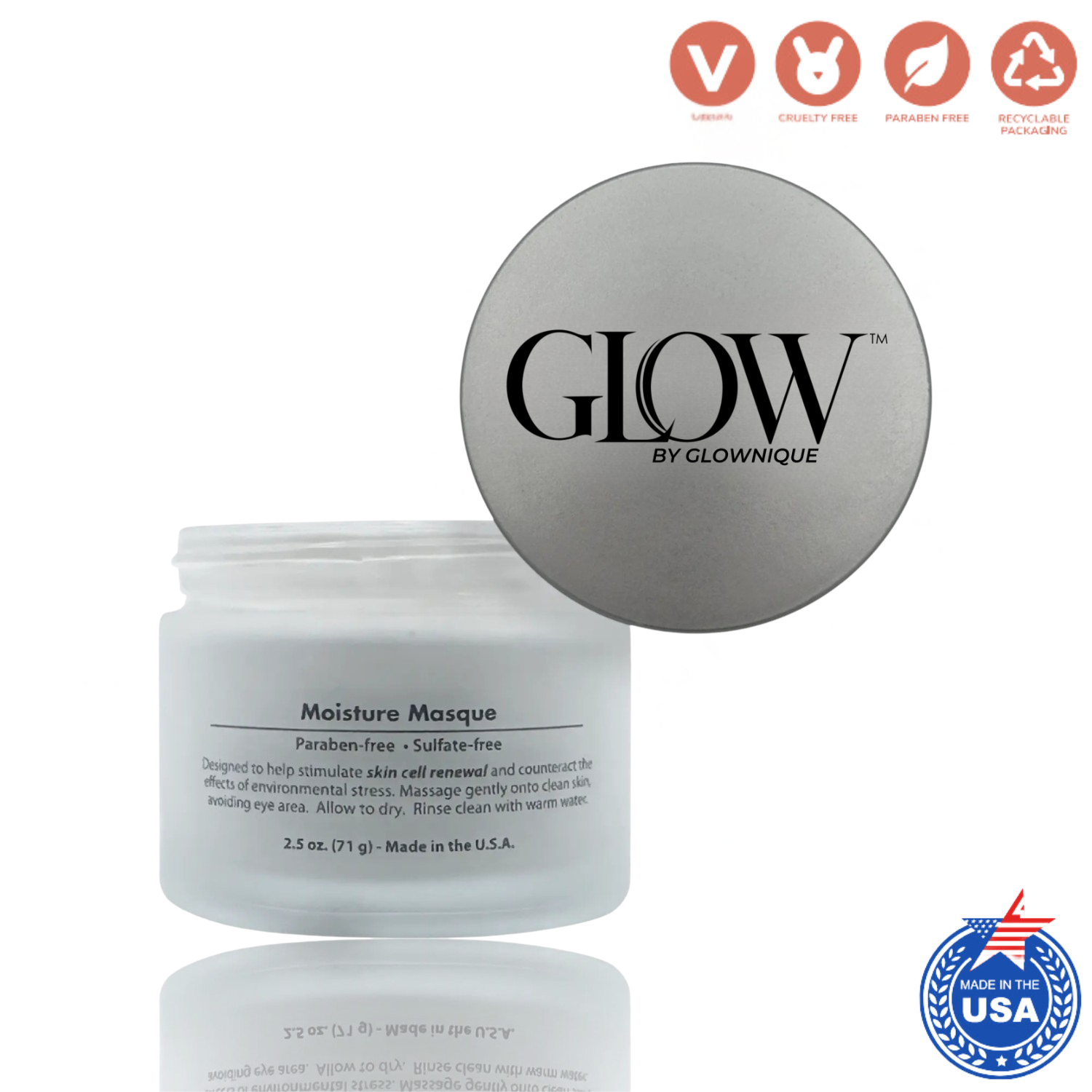 Intensive Moisture Cooling Masque (71g) | GLOWNIQUE