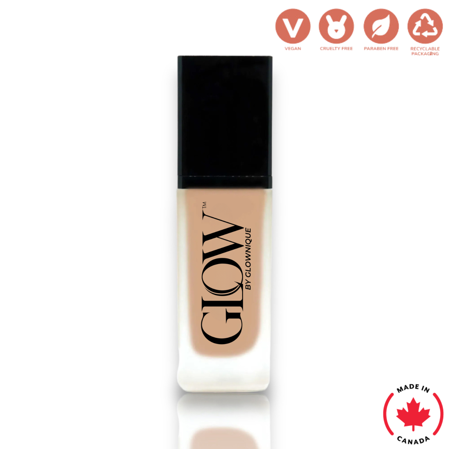 Foundation with SPF - Penny (30ml) | GLOWNIQUE