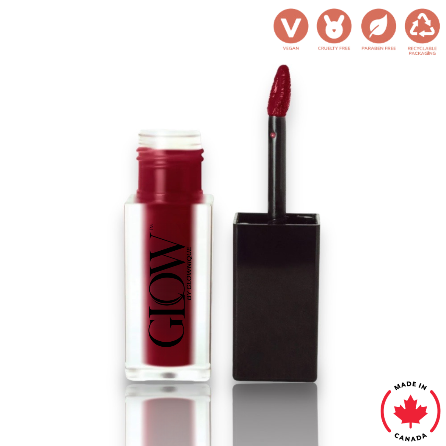 Matte Lip Stain - Dark Sienna (5ml) | GLOWNIQUE