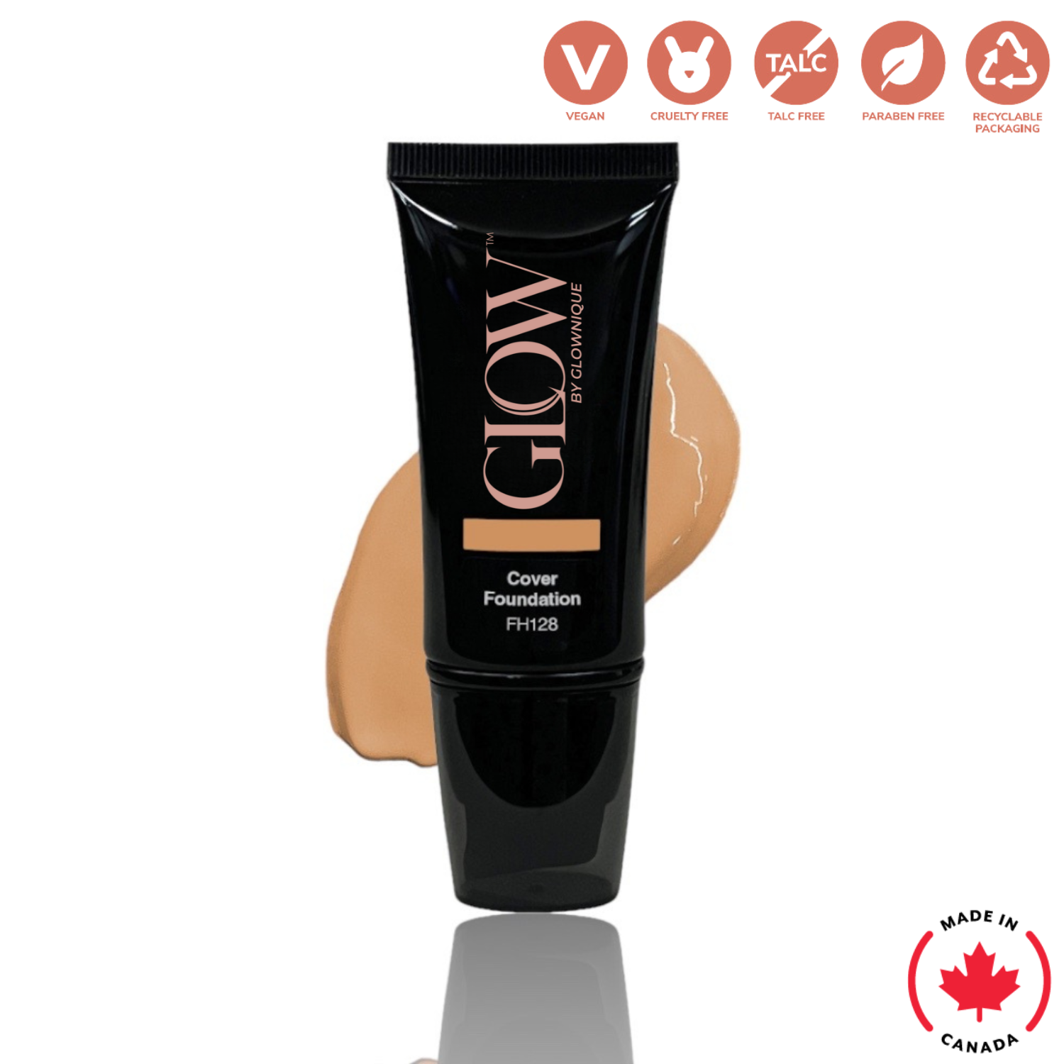 Full Cover Foundation - Cafe (30ml) | GLOWNIQUE