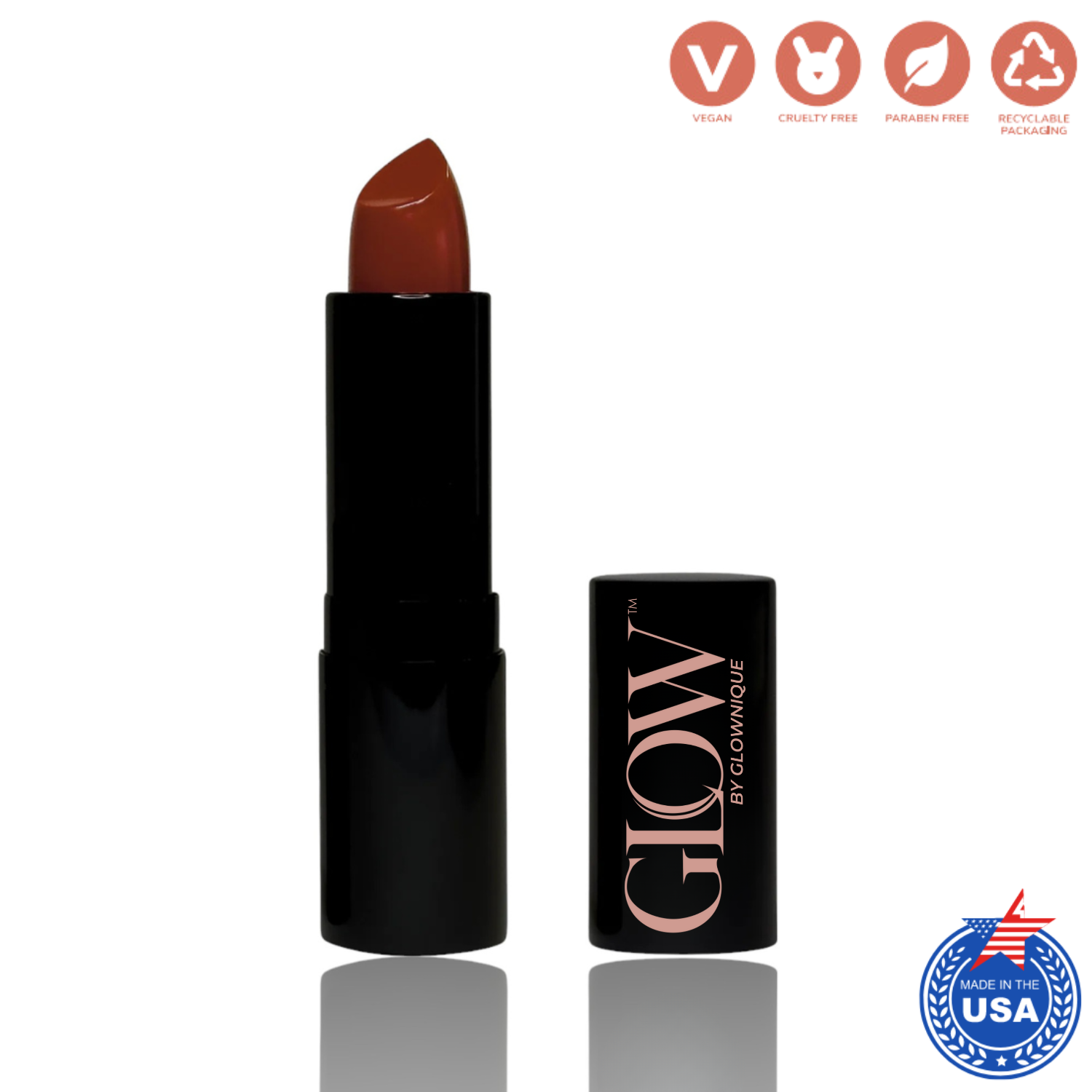 Luxury Matte Lipstick - Megan (3.4g) | GLOWNIQUE