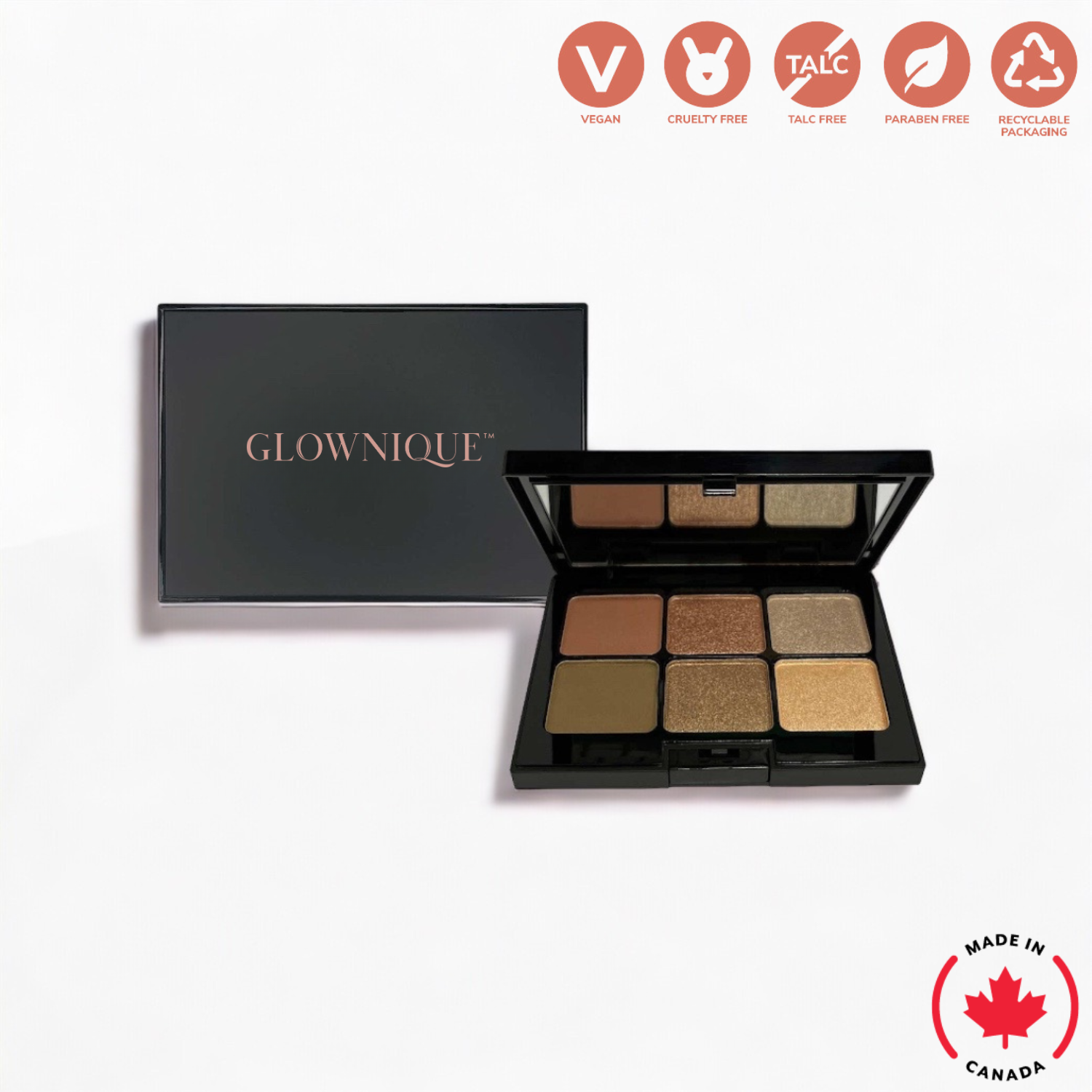 Eyeshadow Palette - Shimmy (12g) | GLOWNIQUE