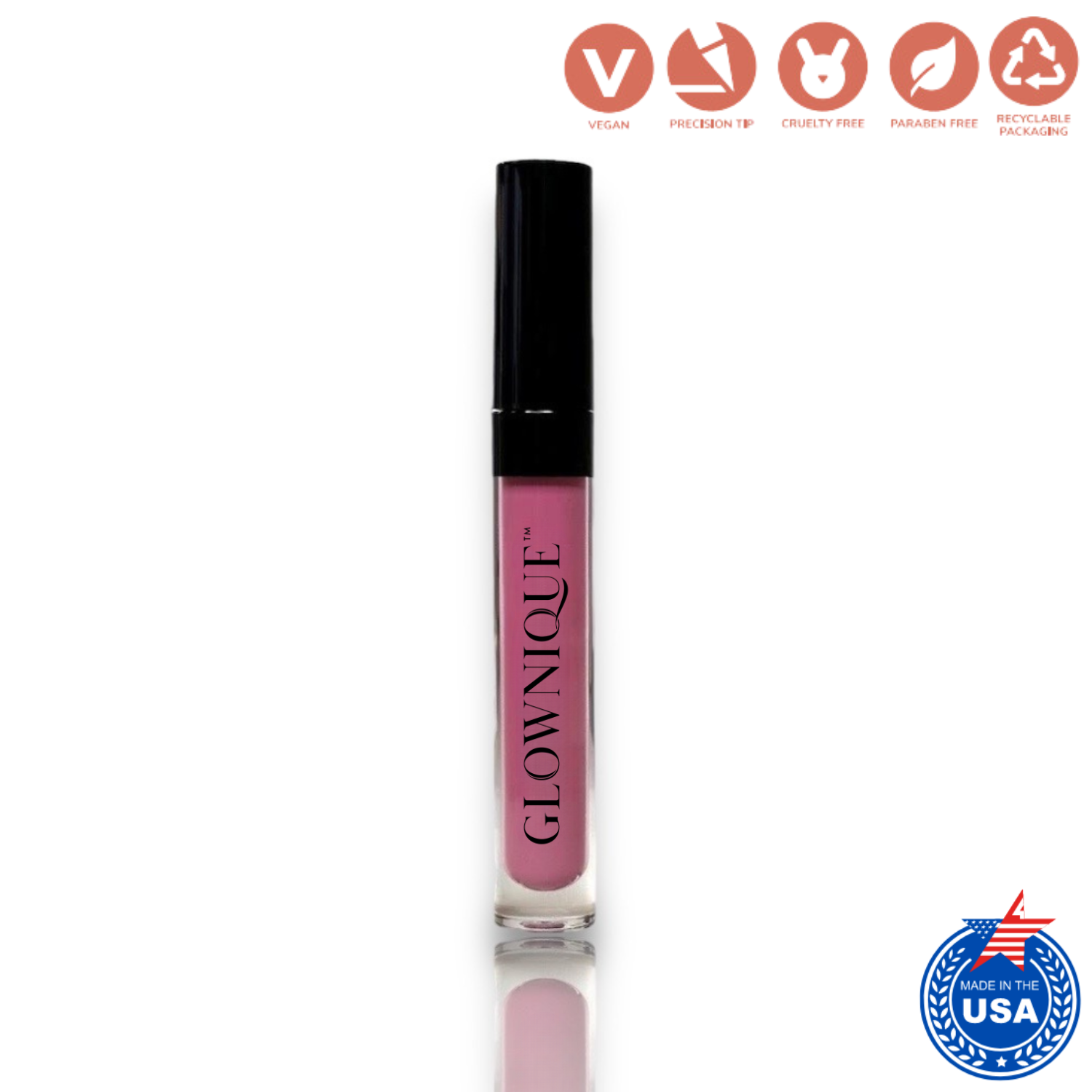 Liquid to Matte Lipstick - Bombshell (3ml) | GLOWNIQUE