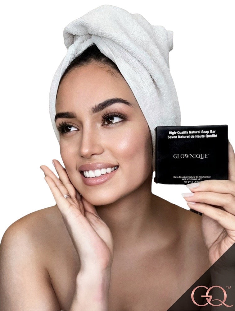 Natural Charcoal Lather Soap (120g) | GLOWNIQUE