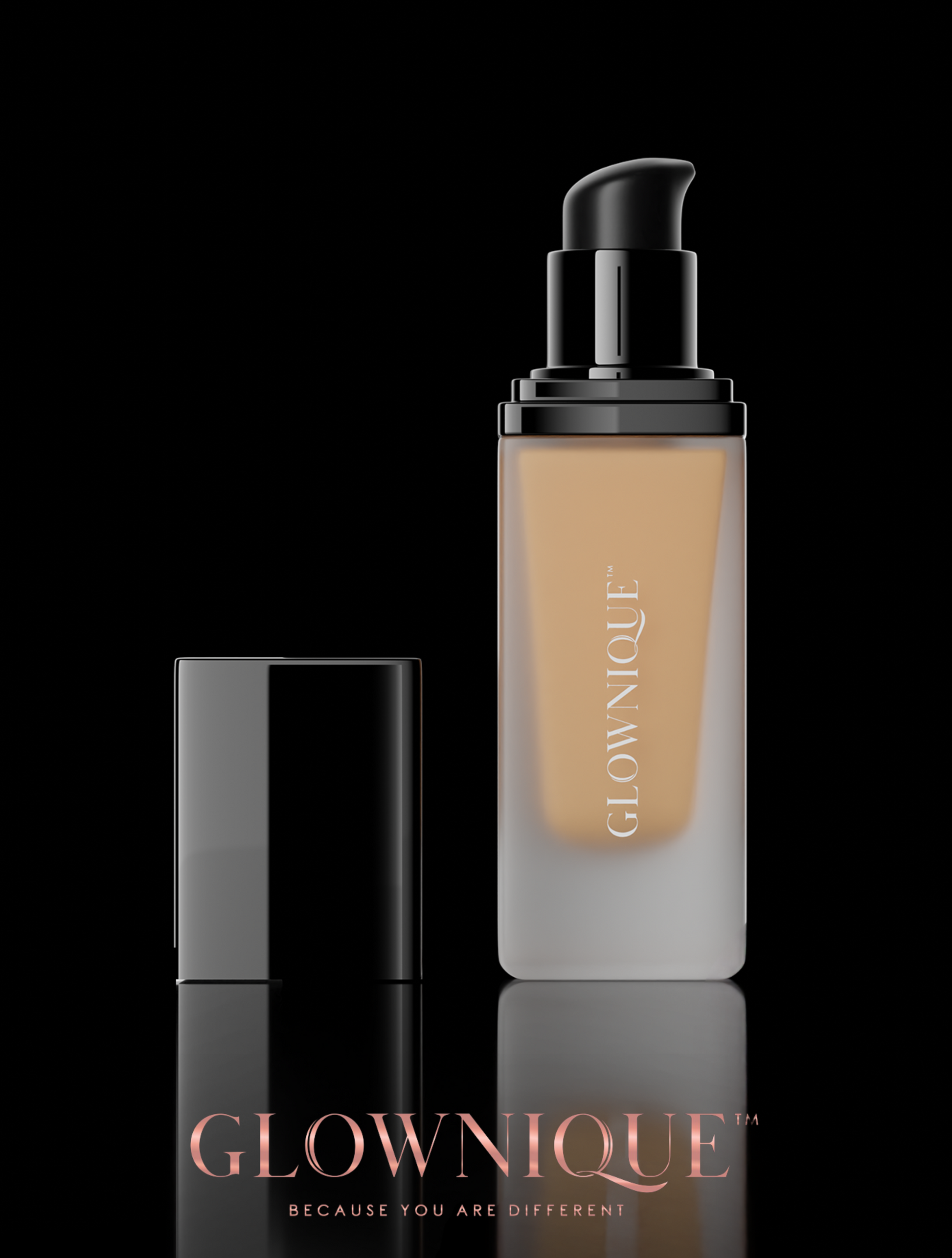 Foundation with SPF - Mile Beach (30ml) | GLOWNIQUE